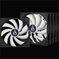 ARCTIC F8 PWM PST (5 Pack) - 80 mm PWM PST Case Fan with PWM Sharing Technology (PST) Very Quiet