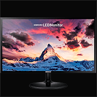 Monitor Samsung Led 24'' Curvo Full Hd F390